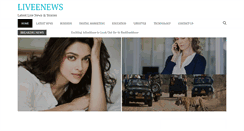 Desktop Screenshot of liveenews.com